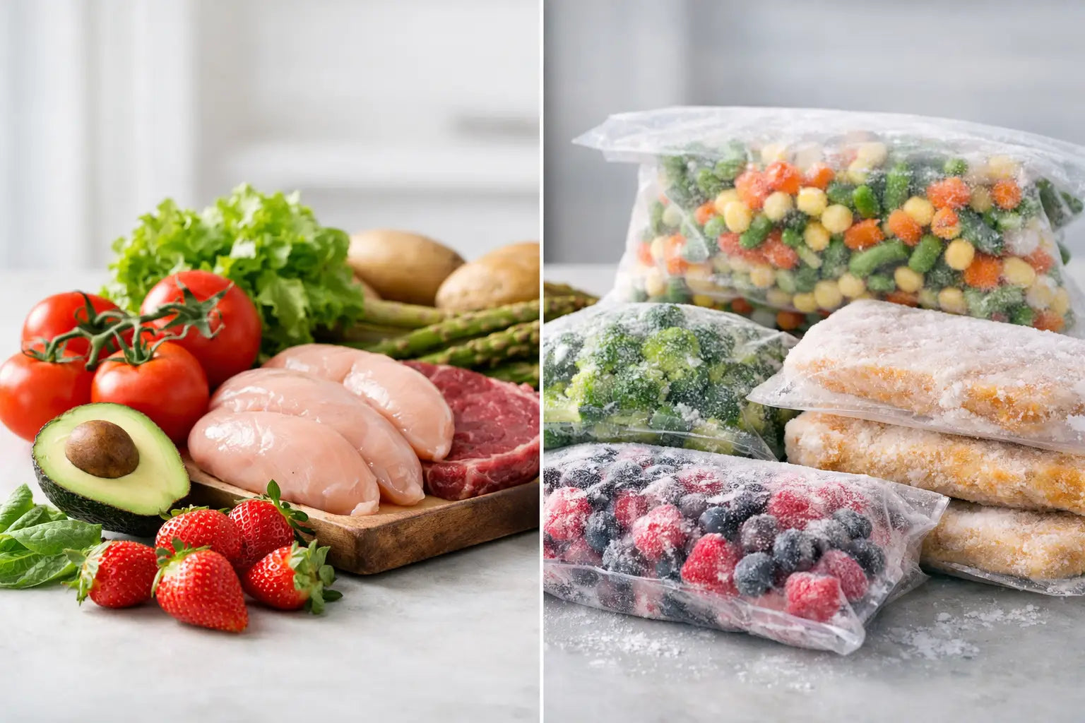 Fresh vs Frozen Food Savings Explained