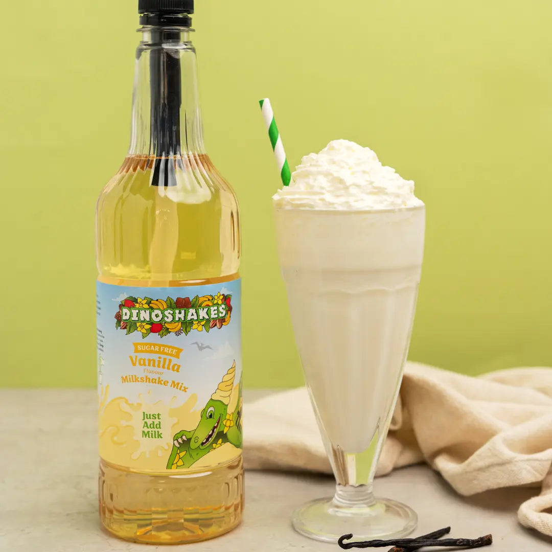 Dinoshakes Vanilla Milkshake Mix - Honesty Sales