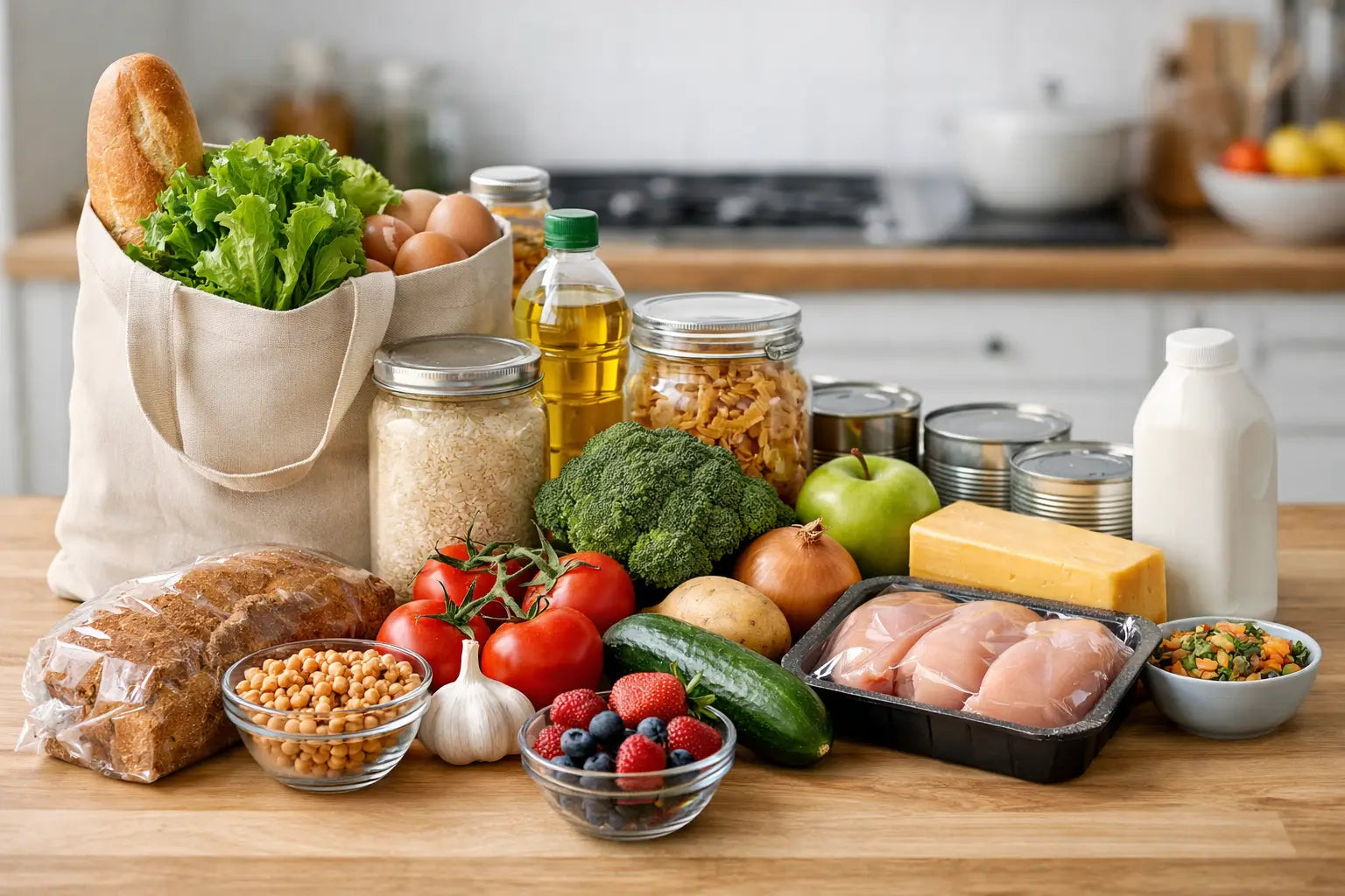 Guide to Affordable Weekly Groceries That Last