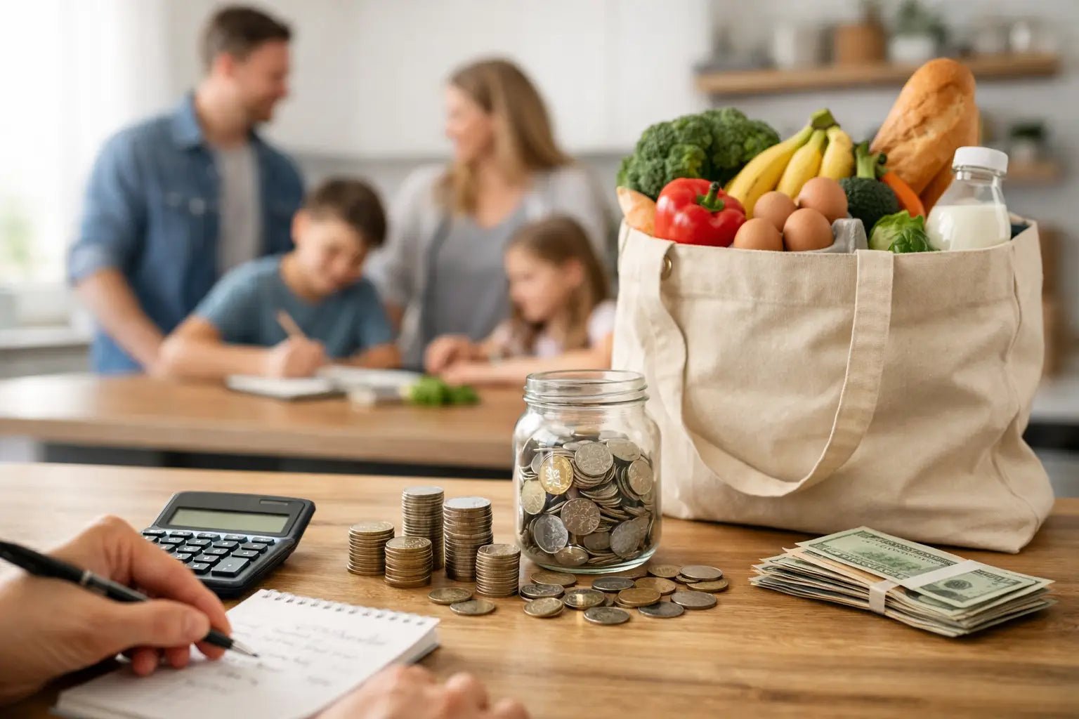 Family Grocery Budget Example for Weekly Savings - Honesty Sales