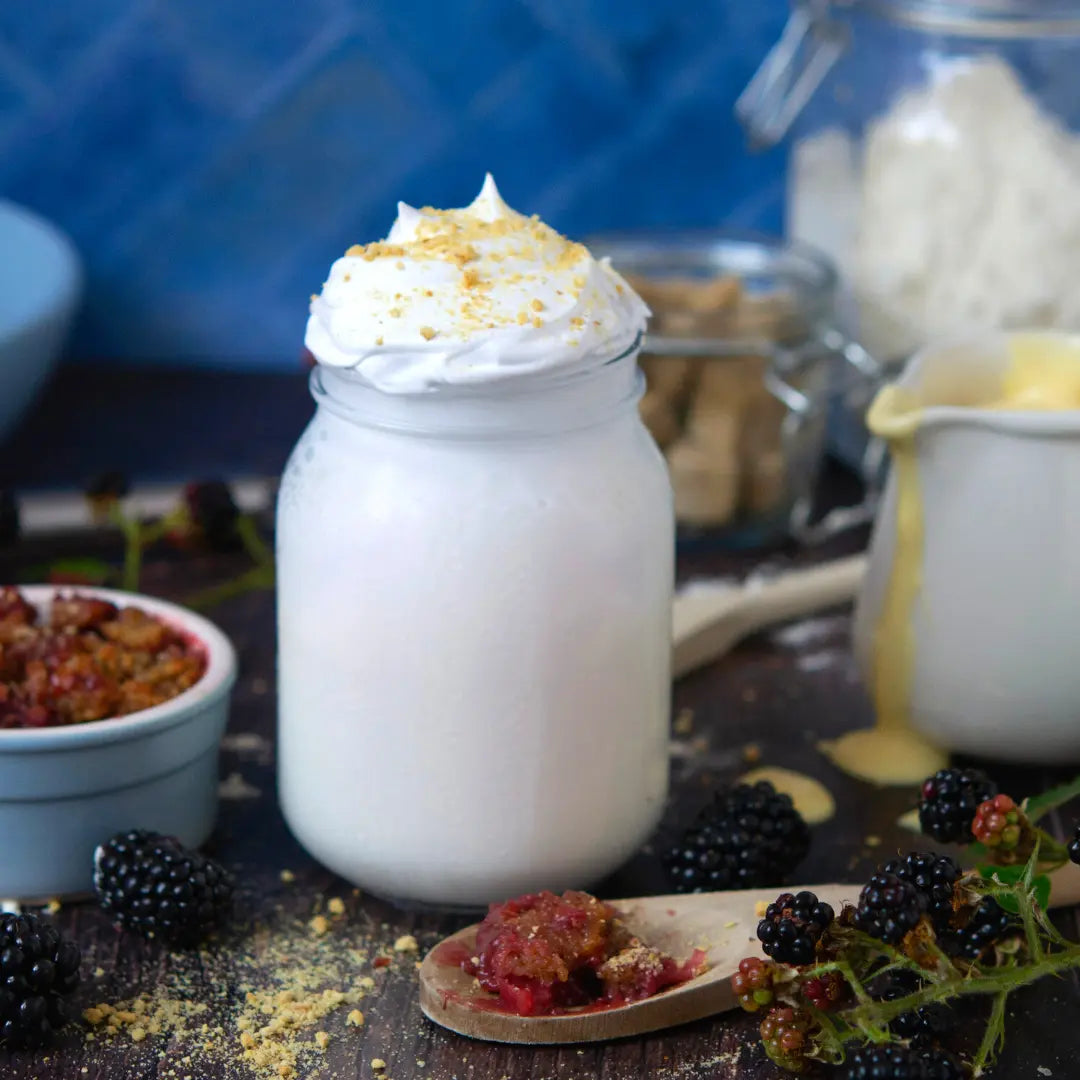 Honesty Sales Rhubarb Crumble Frappe - Honesty Sales