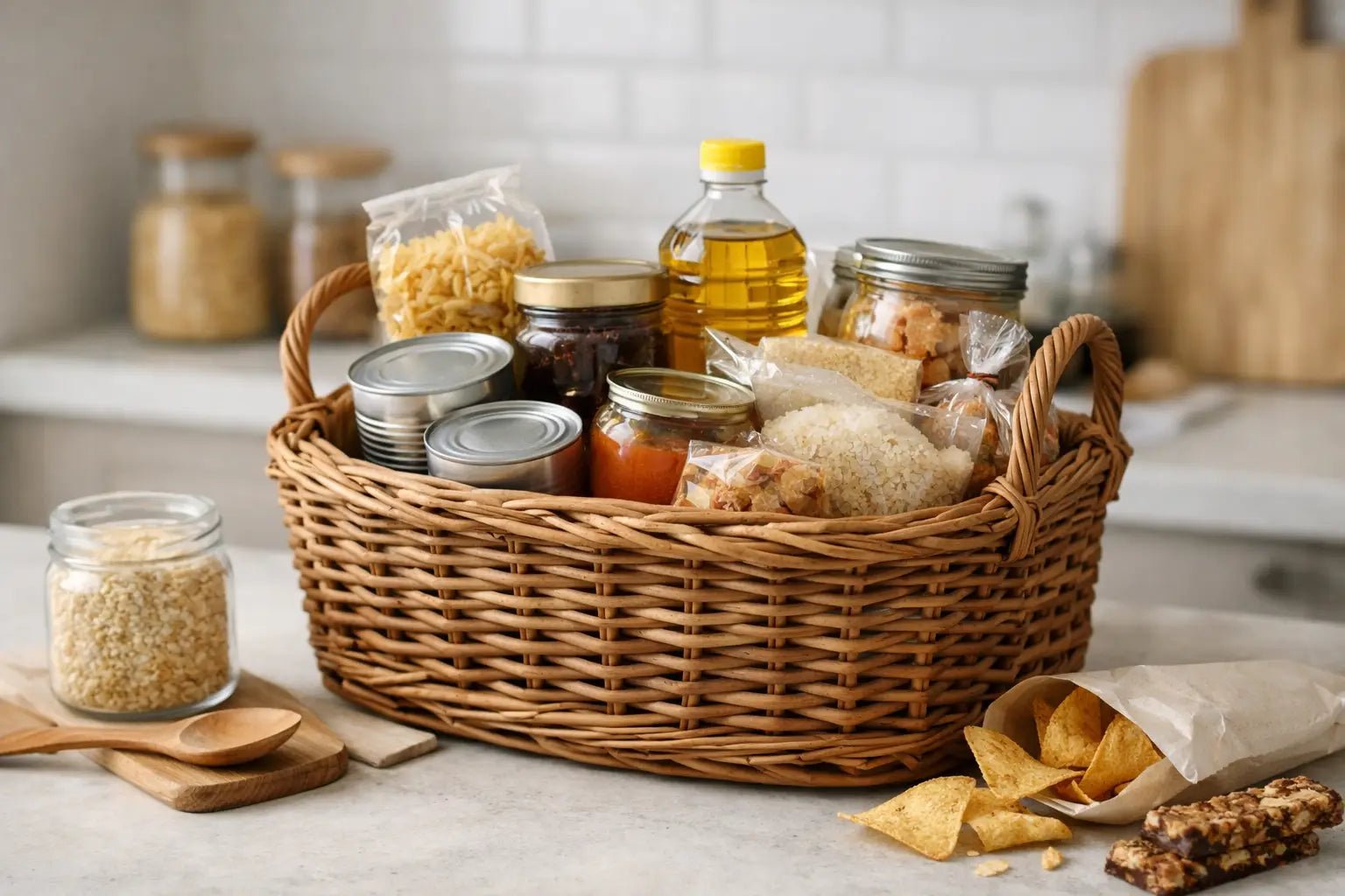 How to Build a Pantry Basket on a Budget - Honesty Sales