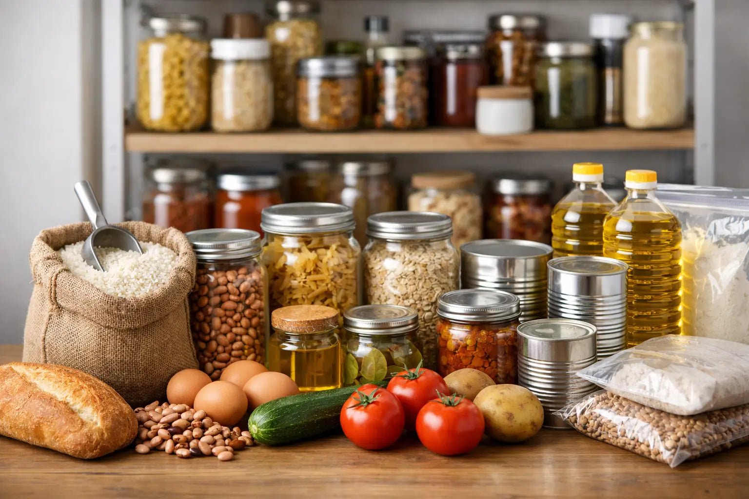 How to Stock Pantry Cheaply and Smartly - Honesty Sales