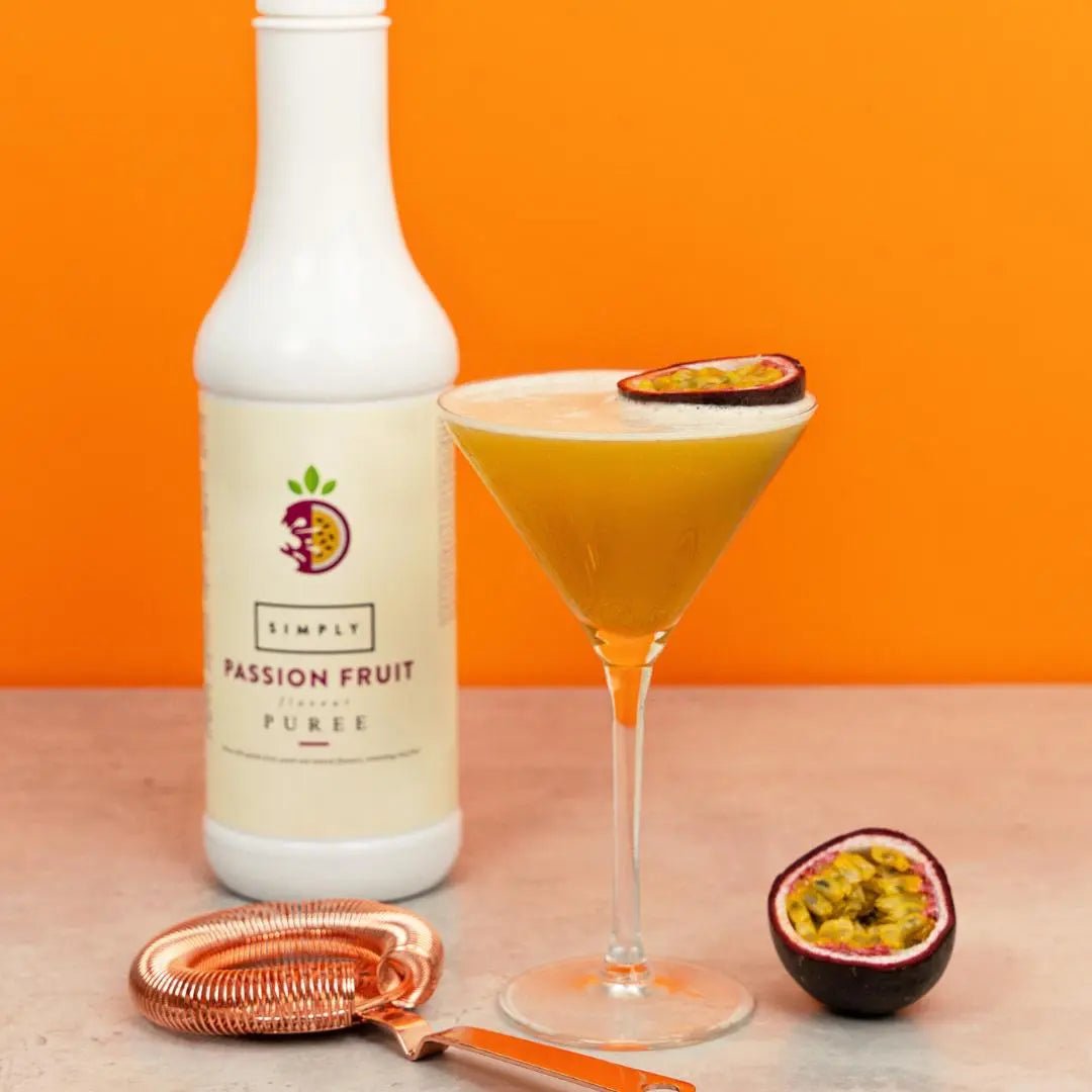 Passion Fruit Martini Mocktail - Honesty Sales