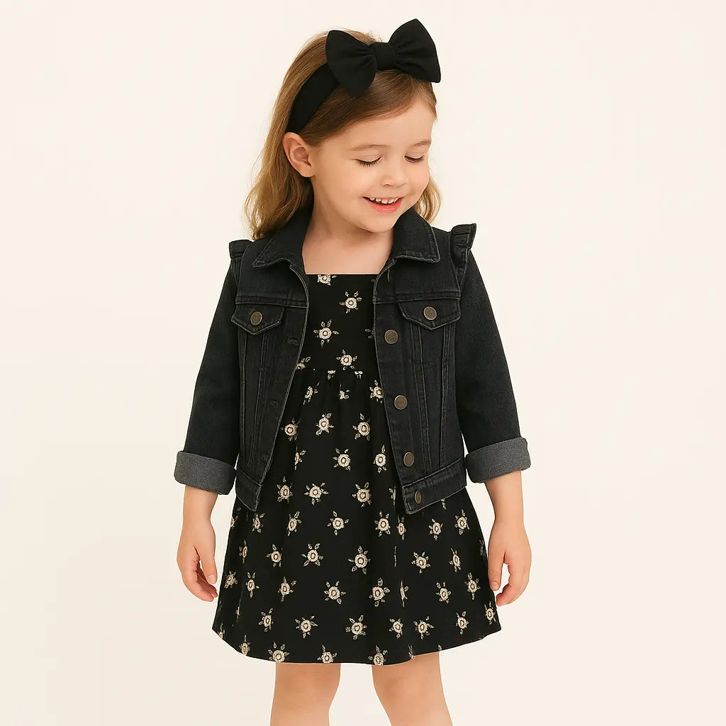 Girls Black Honesty Sales U.K