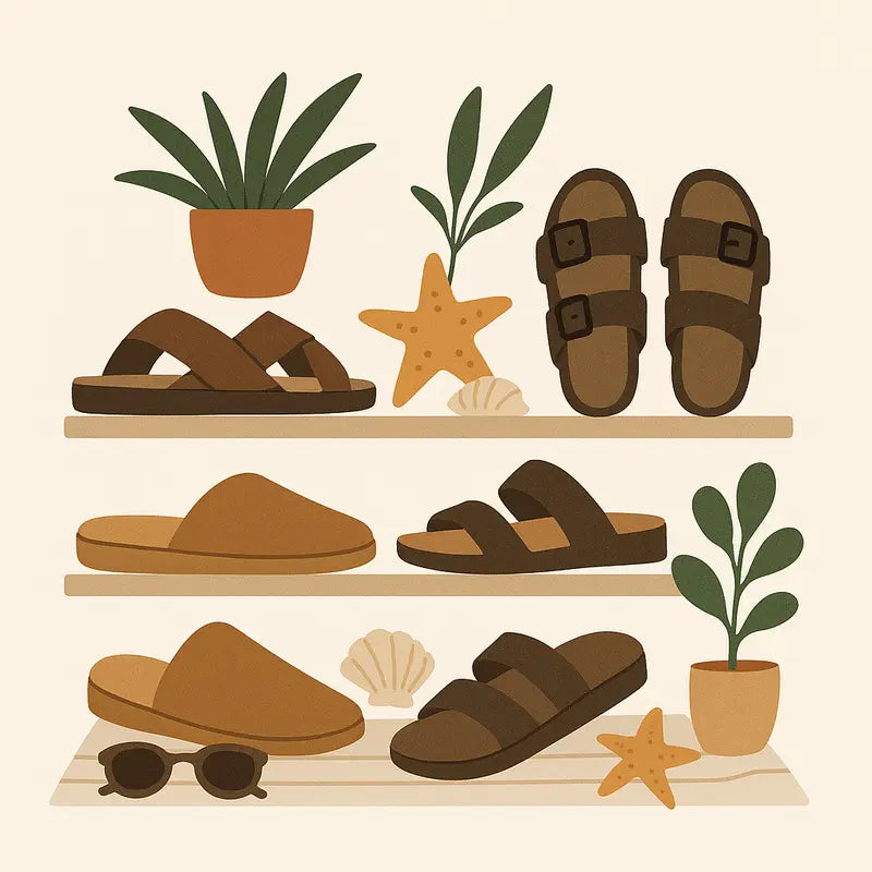 Men's Sandals and Slippers Honesty Sales U.K