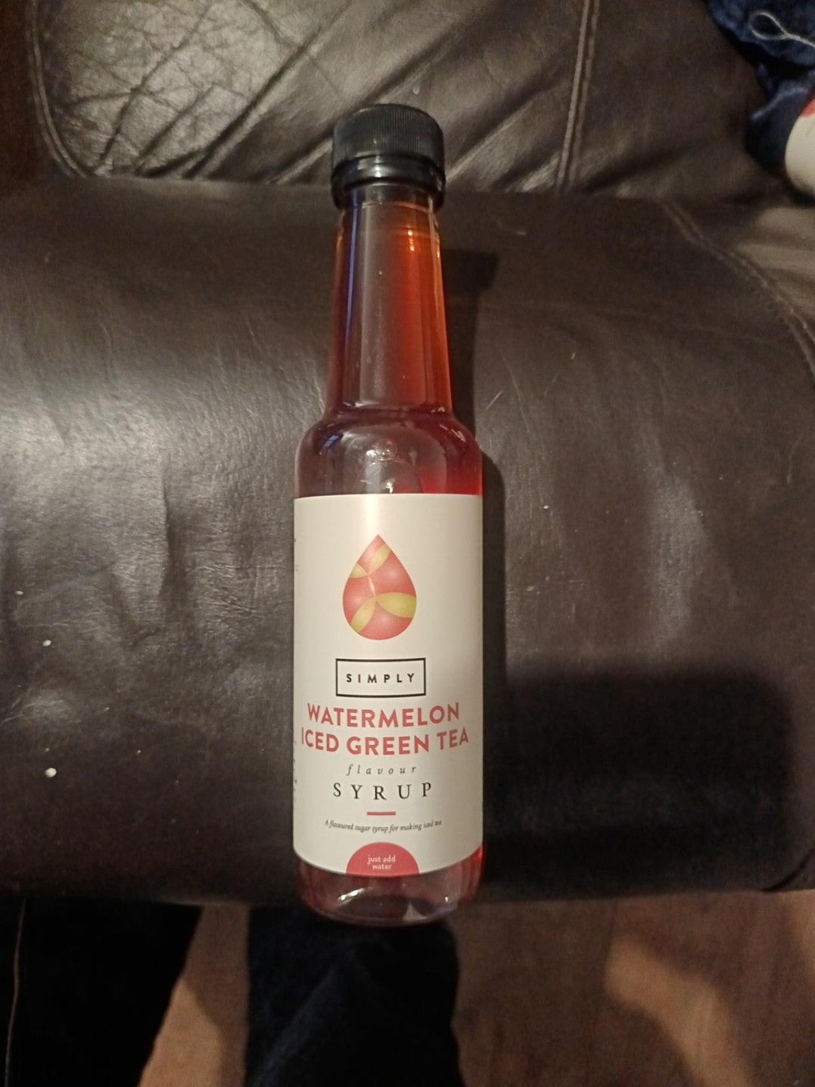 Simply Watermelon Iced Green Tea 250ml original packaging
