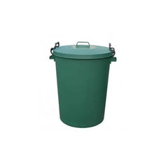 110L Clip Bin with Lid Green - Honesty Sales