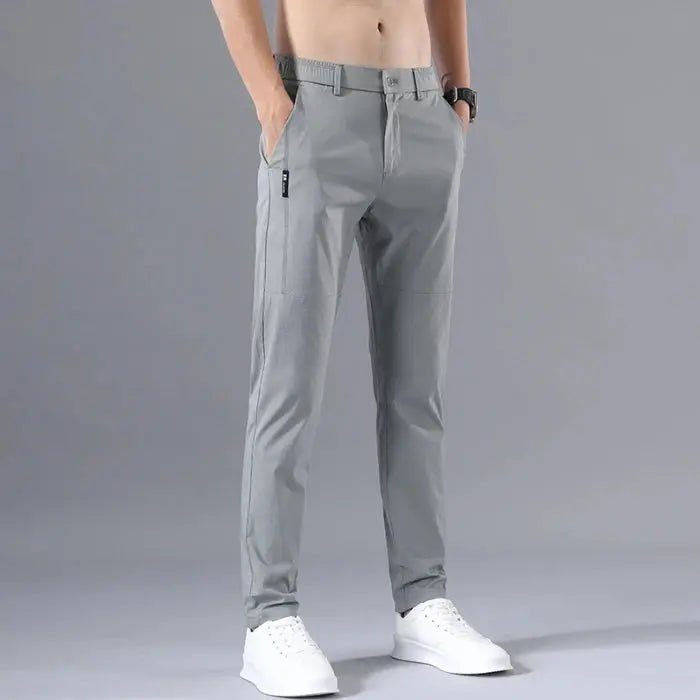2025 Men's Slim Fit Stretch Classic Chino Pants - Perfect for Casual or Business Wear - Honesty Sales