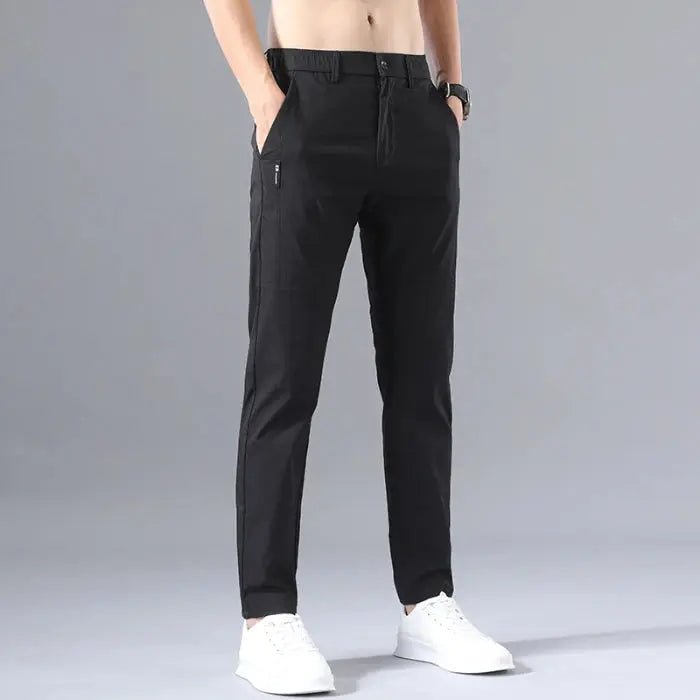 2025 Men's Slim Fit Stretch Classic Chino Pants - Perfect for Casual or Business Wear - Honesty Sales