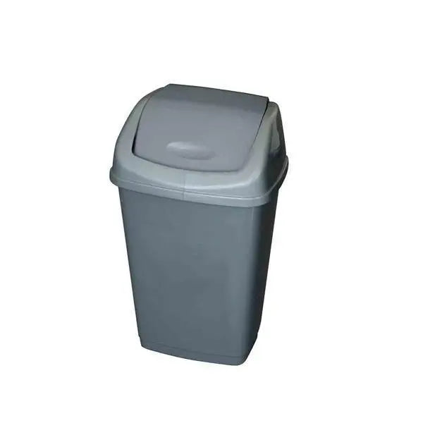 25 L Swing Bin Grey - Honesty Sales