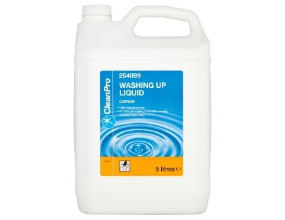 CleanPro Washing Up Liquid Lemon 5 Litres