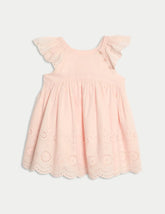 2pc Pure Cotton Broderie Outfit (0 Mths-3 Yrs) Honesty Sales