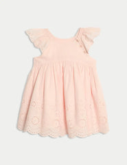 2pc Pure Cotton Broderie Outfit (0 Mths-3 Yrs) Honesty Sales