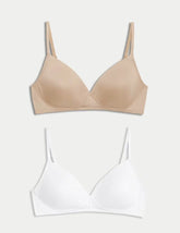 2pk Non Wired First Bra Honesty Sales