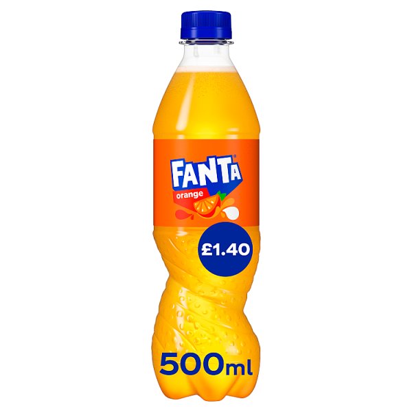 Fanta Orange 500ml PM £1.40 Bottle (12 x 500ml)