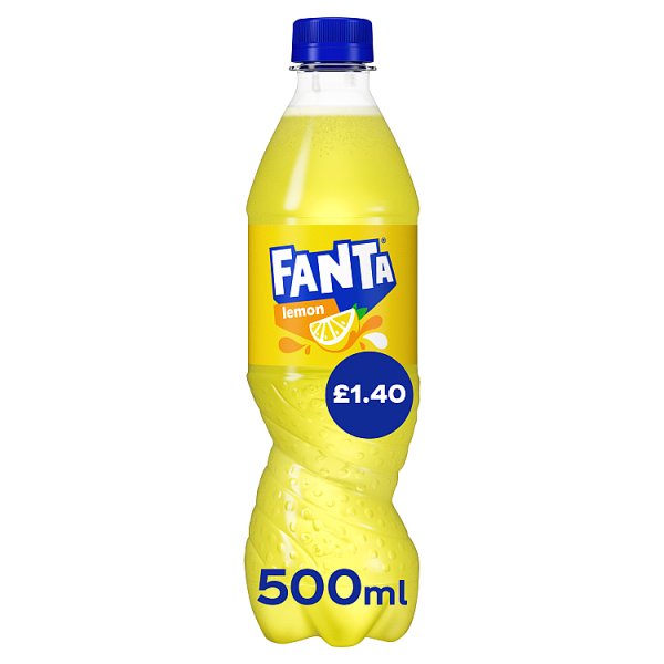 Fanta Lemon 500ml PM £1.40 (12 x 500ml)