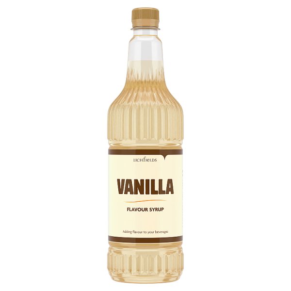Lichfields Vanilla Flavour Syrup 1 Litre (1 x 1ltr)