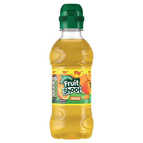 Fruit Shoot Orange Kids Juice Drink PMP Bottle 275ml (12 x 275ml)
