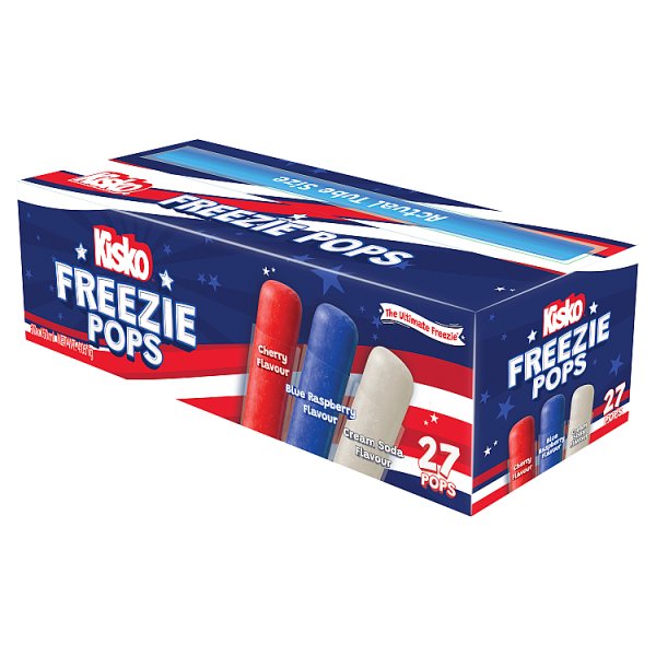 Kisko Freezie Pops (27 x 150ml) 4.05kg (27 x 150ml)
