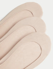 3pk Cotton Rich Low Cut Footsies Honesty Sales