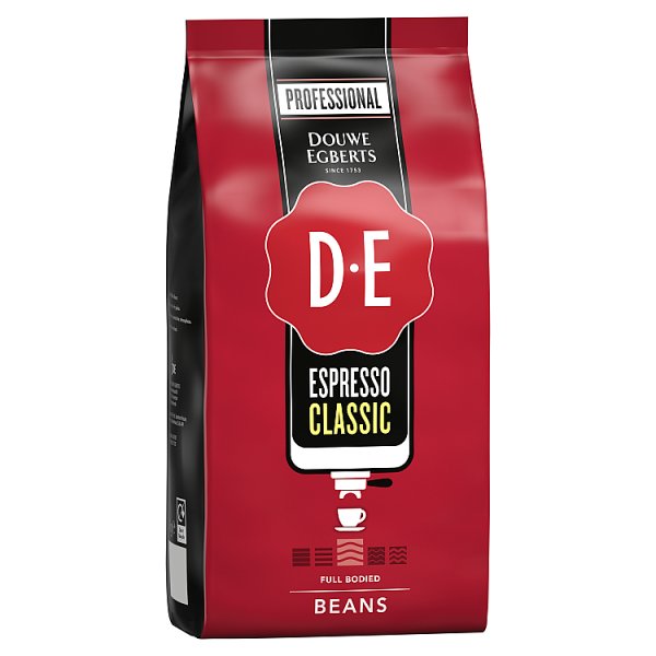 Douwe Egberts Espresso Classic Coffee Beans 1kg (1 x 1kg)