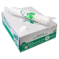 90mm Eco Bagasse Lid - Honesty Sales