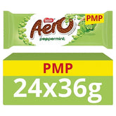 Aero Bubbly Peppermint Chocolate Bar 36g (Case of 24)