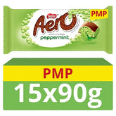 Aero Peppermint Chocolate Sharing Bar 90g (Case of 15) Honesty Sales U.K