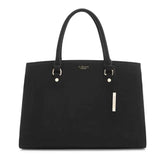 Aricia Black Vegan Laptop Bag - Honesty Sales U.K