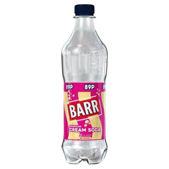 Barr American Cream Soda 500ml (Case of 12) - Honesty Sales