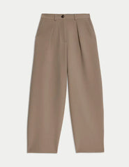 Barrel Leg Trousers - Honesty Sales