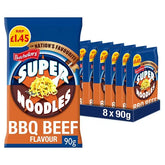 Batchelors Super Noodles BBQ Beef Flavour 90g (Case of 8)  Honesty Sales U.K
