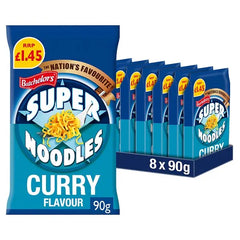Batchelors Super Noodles Mild Curry Flavour 90g (Case of 8)  Honesty Sales U.K