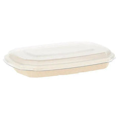 BioPak 25pcs Takeaway Trays & Lids - Honesty Sales