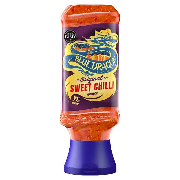 Blue Dragon Original Sweet Chilli Dipping Sauce 315g (Case of 8)  Honesty Sales U.K
