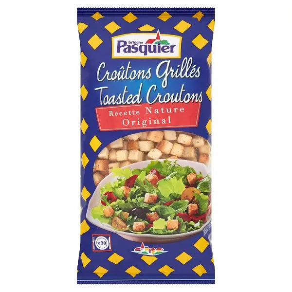 Brioche Pasquier Toasted Cube-Shaped Croutons 500g Brioche Pasquier
