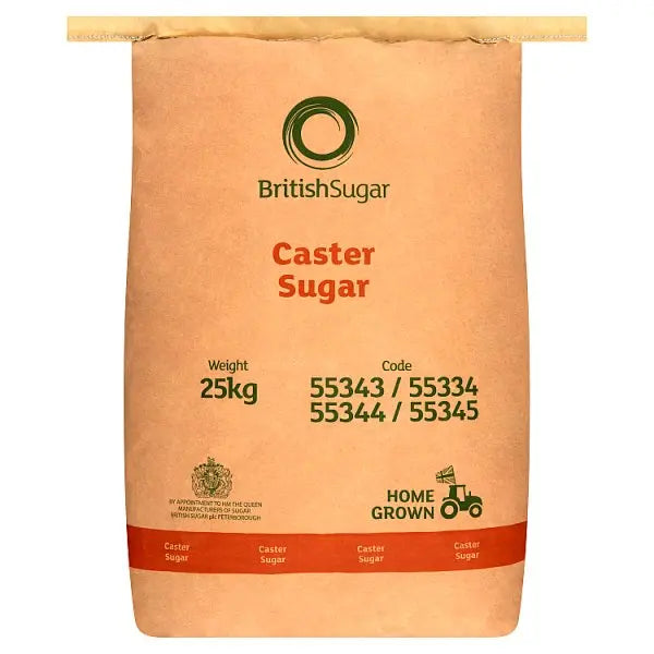 British Sugar Caster Sugar 25kg British Sugar