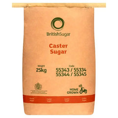 British Sugar Caster Sugar 25kg British Sugar