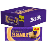 Cadbury Caramilk Chocolate Bar 80g (Case of 26) Honesty Sales U.K