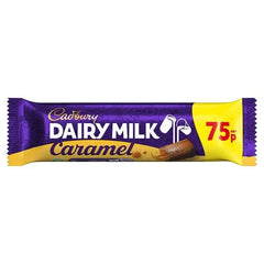 Cadbury Dairy Milk Caramel Chocolate Bar 75p PMP 45g (Case of 48) - Honesty Sales U.K