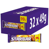 Cadbury Starbar Chocolate Bar 49 g (Case of 32)