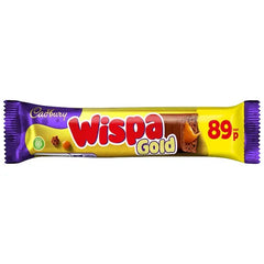 Cadbury Wispa Gold Chocolate Bar 49g (Case of 48) - Honesty Sales