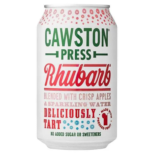 Cawston Press Sparkling Rhubarb (Case of 24) - Honesty Sales
