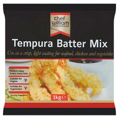 Chef William Foodservice Tempura Batter Mix 1kg Chef William