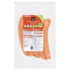Chefs Larder 5 Jumbo Frankfurters 750g - Honesty Sales