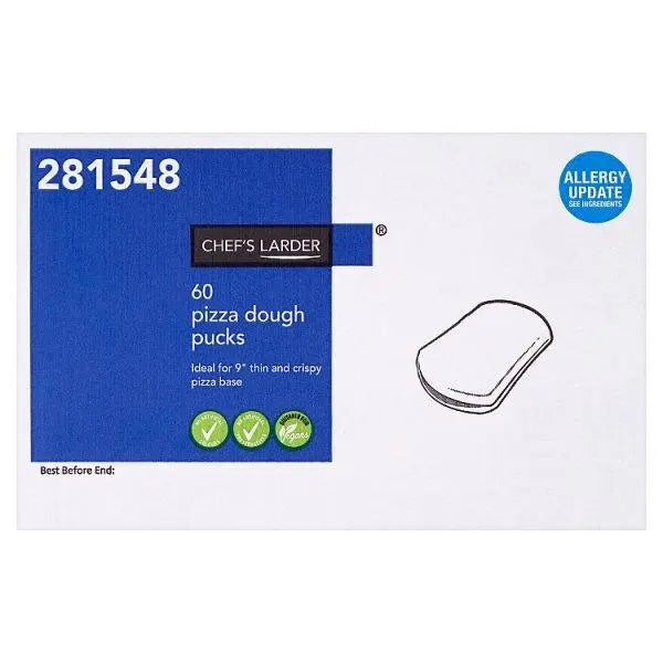 Chefs Larder 60 Pizza Dough Pucks - Honesty Sales