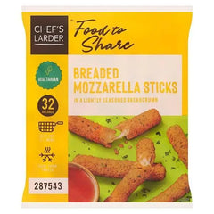 Chef's Larder Breaded Mozzarella Sticks 1kg - Honesty Sales