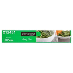 Chefs Larder Cling Film 450mm x 305m - Honesty Sales