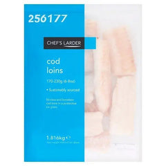 Chefs Larder Cod Loins 1.816kg - Honesty Sales